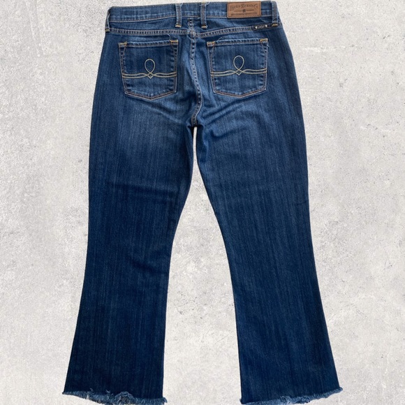 Lucky Brand Classic Fit Crop Dark Denim Jeans - Women’s Size: 10/30 - Picture 7 of 11